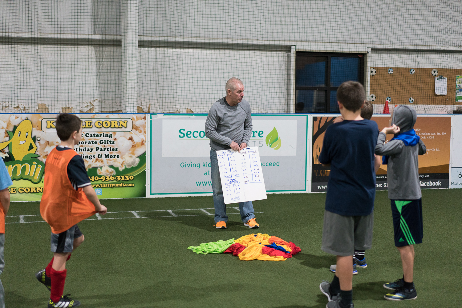 Steve Locker teaches at Locker Soccer School of Excellence