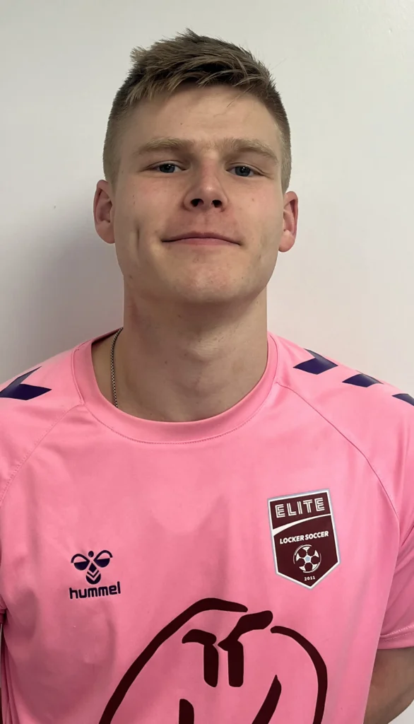 Coach Bryce from Locker Soccer Academy and Locker Elite in a professional headshot photo.